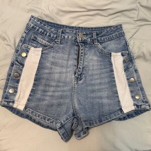 Denim Blue Women's Shorts